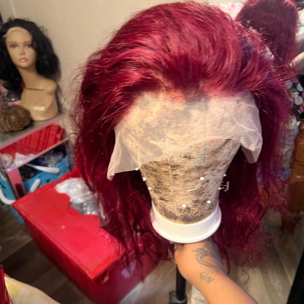 99j lace front wig